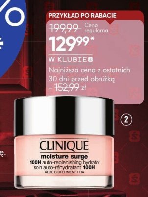 Krem CLINIQUE MOISTURE SURGE promocja w Super-Pharm
