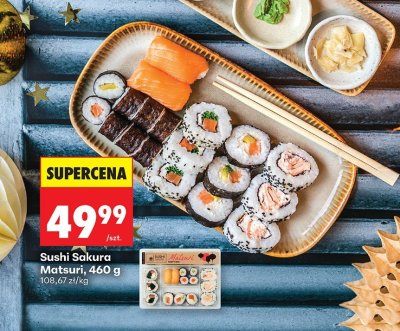 Sushi Sakura Matsuri 460 g promocja w Biedronka