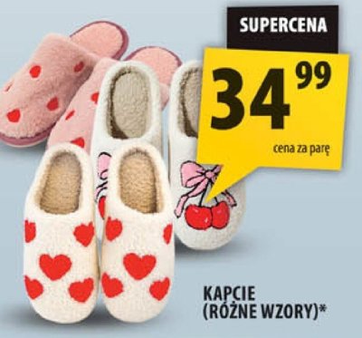 Kapcie różne wzory promocja w Arhelan
