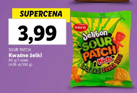 Żelki kwaśne Sour patch promocja