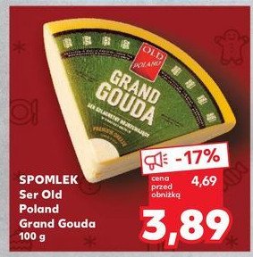 Ser gouda Old poland grand gouda promocja w Kaufland