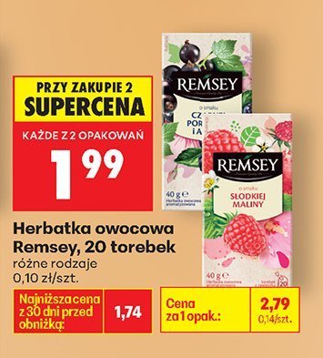 Herbata promocja w Biedronka