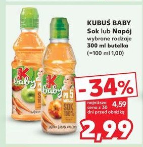 Sok marchew jabłko banan Kubuś baby promocja