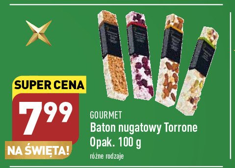 Baton nugatowy z pistacjami Gourmet finest cuisine promocja