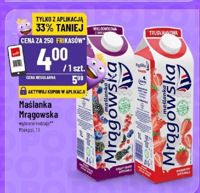 Maślanka  promocja w POLOmarket