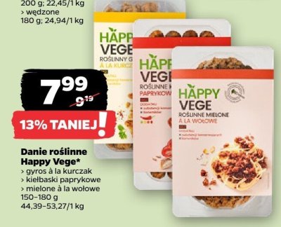 Danie roślinne mielone à la wołowe promocja w Netto