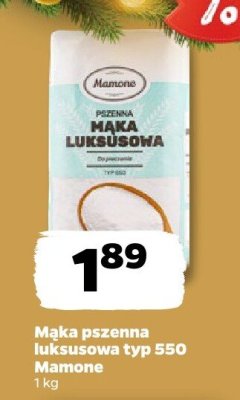 Mąka pszenna luksusowa typ 550  promocja w Netto