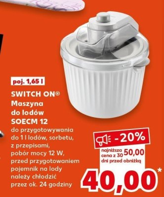 Maszyna do lodów SOECM 12 promocja w Kaufland