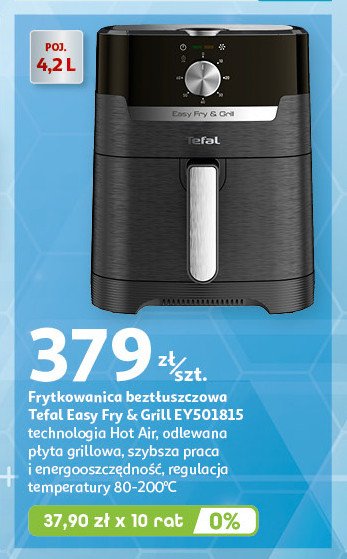 Frytownica beztłuszczowa ey501815 Tefal promocja