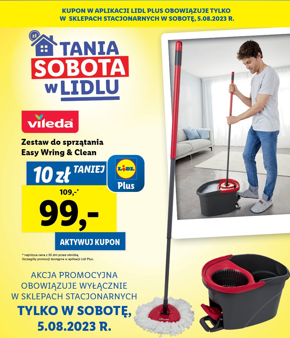Mop easy wring and clean Vileda promocja