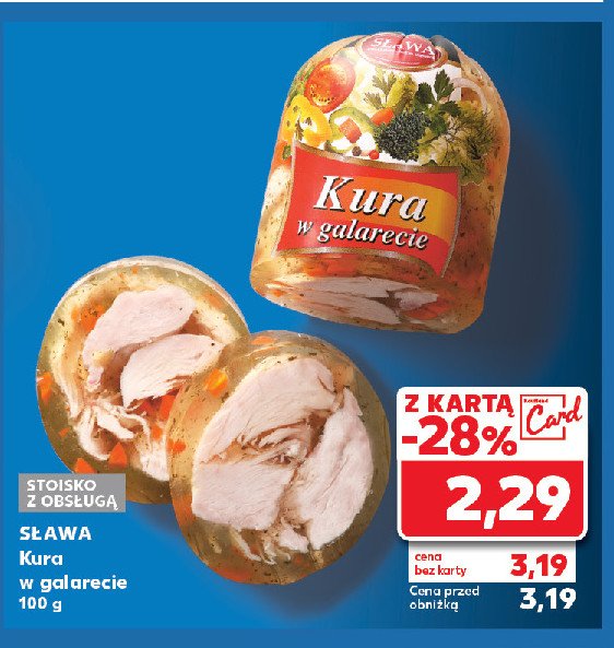 Kura w galarecie Sława promocja w Kaufland