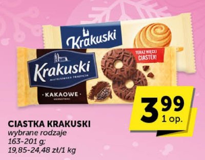 Ciastka Krakuski promocja w Groszek