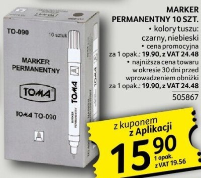 Marker permanentny promocja w Selgros