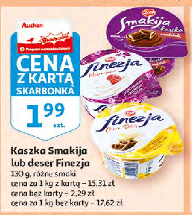 Jogurt mascarpone z maliną ZOTT FINEZJA promocje
