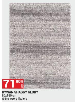 Dywan SHAGGY GLORY 80x150 cm, różne wzory i kolory promocja w Merkury Market