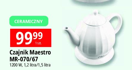 Czajnik mr-070 Maestro promocja