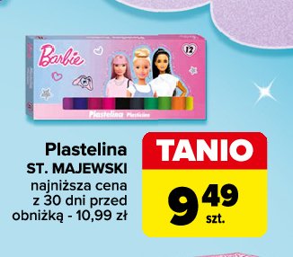 Plastelina barbie St. majewski promocja