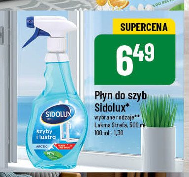 Płyn do szyb arctic Sidolux promocja w POLOmarket