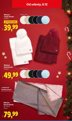 Chusta damska Wittchen z włóknem bambusowym 136x142 cm promocja w Lidl