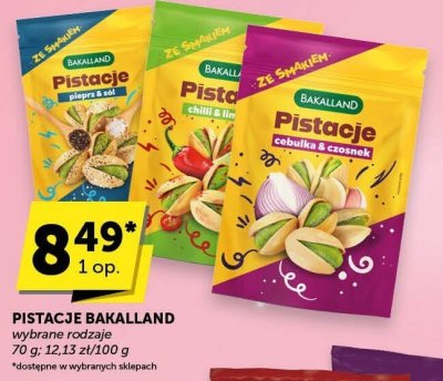 Pistacje Bakalland promocja w Euro Sklep
