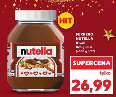 Krem Nutella  promocja w Kaufland