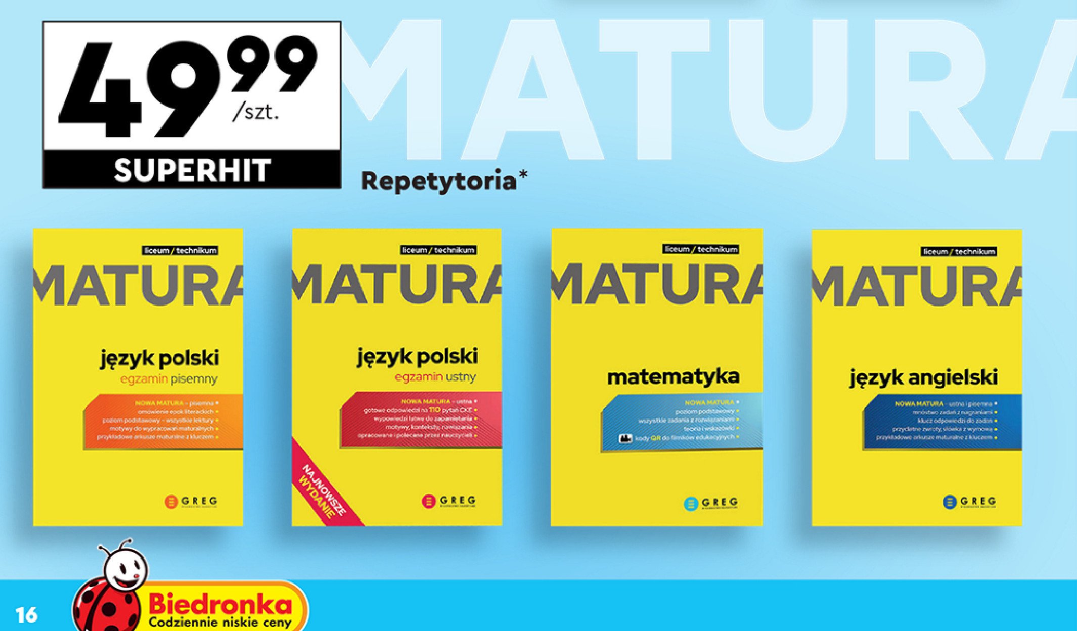 Matura vademecum - język angielski promocja