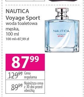 Woda toaletowa Nautica voyage sport promocja