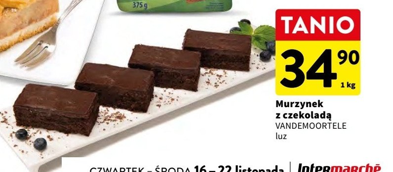 Murzynek z czekoladą Vandemoortele promocja