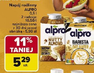 Napój migdałowy Alpro promocja