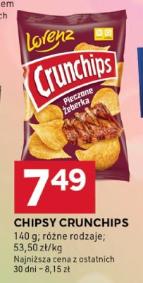 Chipsy Chipsy Crunchips promocja w Stokrotka