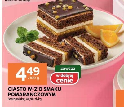 Ciasto w-z promocja w Stokrotka