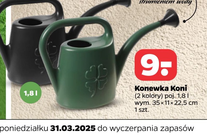Konewka koni 1.8 l promocja