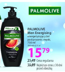 Żel pod prysznic energising Palmolive for men promocja w Hebe