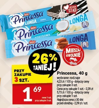 Princessa, 40 g promocja w Twój Market