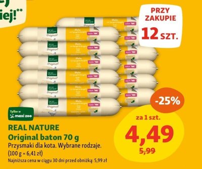 Przysmaki dla kota Original baton 70 g promocja w MAXI ZOO