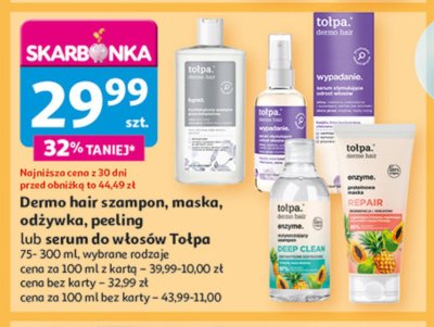 Szampon przeciwłupiezowy Tołpa dermo hair promocja