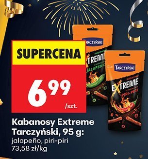 Kabanosy Extreme Tarczyński promocja w Biedronka