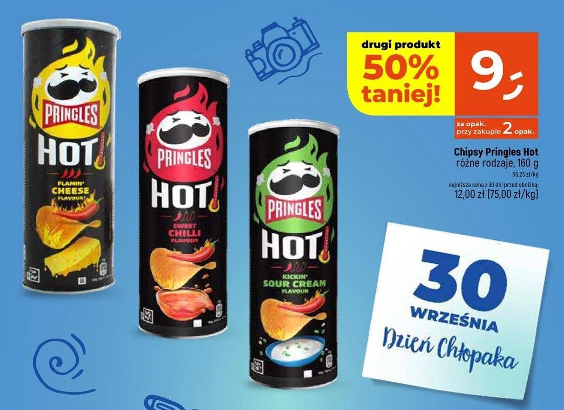 Chipsy spicy chilli Pringles tortilla chips promocja