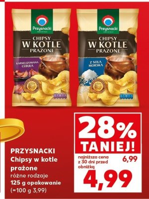 Chipsy w kotle prażone promocja w Kaufland