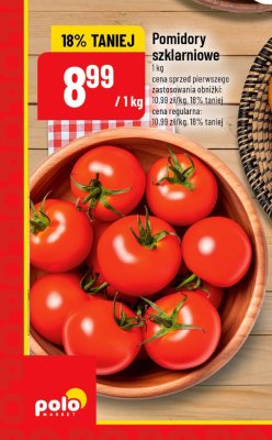 Pomidory szklarniowe 1kg promocja w POLOmarket