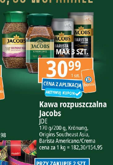 Kawa Jacobs barista edition americano promocja