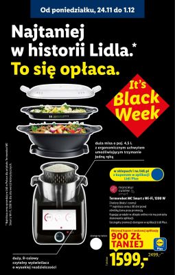 Termorobot MC Smart z Wi-Fi monsieur cuisine smart 1200 W promocja w Lidl