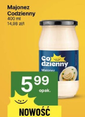Majonez Codzienny promocja w Delikatesy Centrum