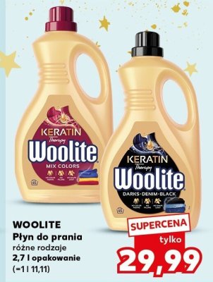 Środek czystości Woolite Płyn do prania różne rodzaje 2,7 l opakowanie (=1l 11,11) promocja w Kaufland