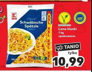 Lane kluski K-classic promocja