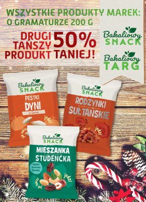 Bakaliowy Snack Mieszanka Studencka promocja w Dino
