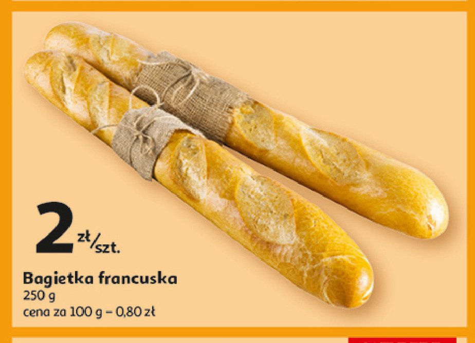 Bagietka francuska promocja