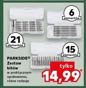 Zestaw bitow Parkside promocja