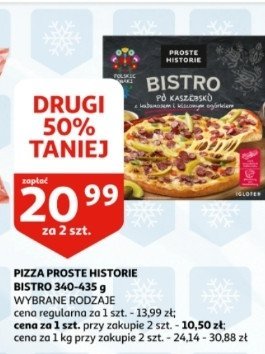 Pizza po kaszubsku z kabanosem i kiszonym og贸rkiem Iglotex proste historie bistro promocja