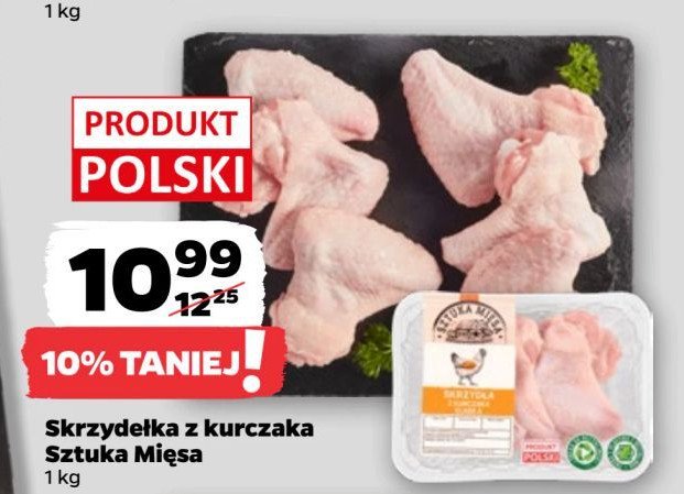 Skrzydełka z kurczaka SZTUKA MIĘSA promocja w Netto